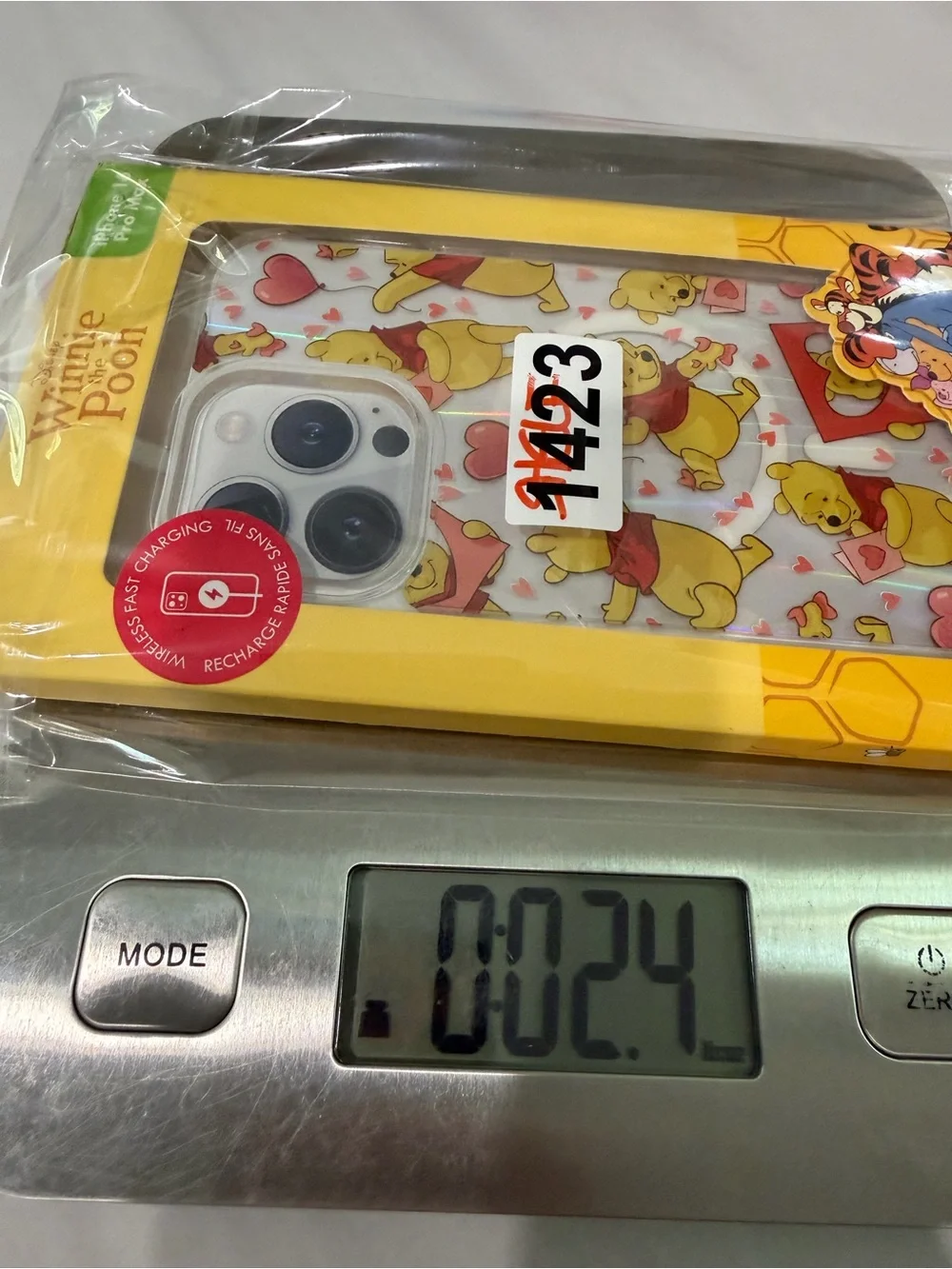 Disney Winnie the Pooh Love Hearts iPhone Case iPhone 16 Pro Max Case